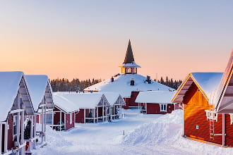 Finlande en hiver Vignette du guide de voyage Finlande en hiver