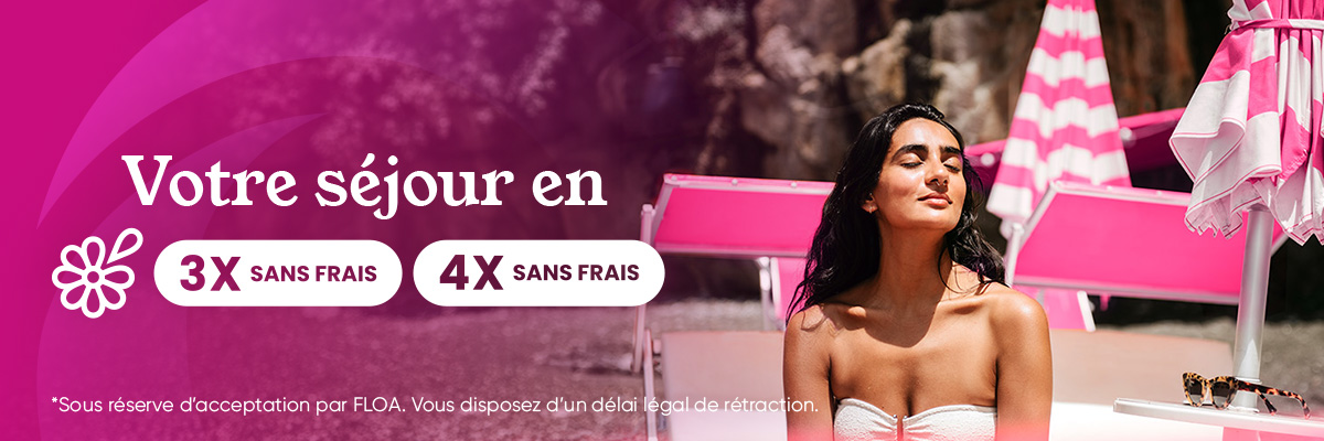 Paiement en 3 ou 4 fois sans frais offert jusqu'au 27 septembre 2026