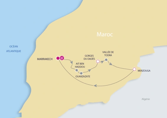 Circuit Marrakech & Désert de Merzouga by Ôvoyages Circuit Marrakech & Désert de Merzouga by Ôvoyages