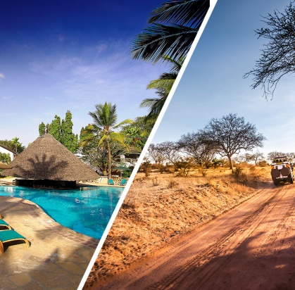 Ôcombiné - Pinewood Beach 4* & safari 3 nuits dans le parc de Tsavo, Séjour Kenya par Ôvoyages Ôcombiné - Pinewood Beach 4* & safari 3 nuits dans le parc de Tsavo, Séjour Kenya par Ôvoyages