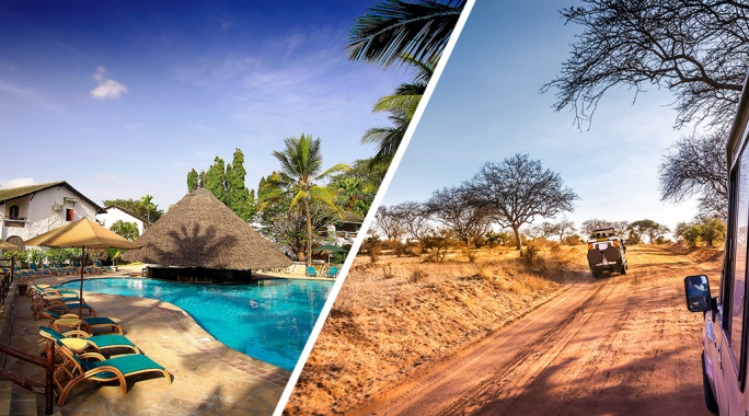 Ôcombiné - Pinewood Beach 4* & safari 3 nuits dans le parc de Tsavo, Séjour Kenya par Ôvoyages Ôcombiné - Pinewood Beach 4* & safari 3 nuits dans le parc de Tsavo, Séjour Kenya par Ôvoyages