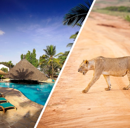 Ôcombiné - Pinewood Beach 4* & safari 2 nuits dans le parc de Tsavo, Séjour Kenya par Ôvoyages Ôcombiné - Pinewood Beach 4* & safari 2 nuits dans le parc de Tsavo, Séjour Kenya par Ôvoyages