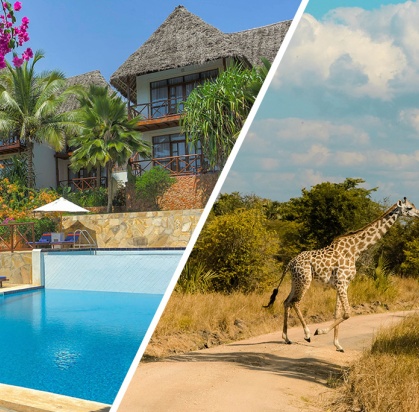 Ôclub Experience Sultan Sands Island Resort & Spa 4* Sup + Safari 1 nuit, Combiné Tanzanie, Zanzibar par Ôvoyages Ôclub Experience Sultan Sands Island Resort & Spa 4* Sup + Safari 1 nuit, Combiné Tanzanie, Zanzibar par Ôvoyages