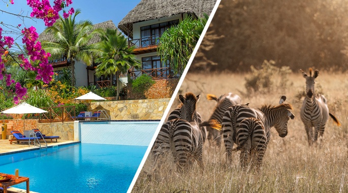 Ôclub Experience Sultan Sands Island Resort & Spa 4* Sup + Safari 2 nuits, Combiné Tanzanie, Zanzibar par Ôvoyages Ôclub Experience Sultan Sands Island Resort & Spa 4* Sup + Safari 2 nuits, Combiné Tanzanie, Zanzibar par Ôvoyages