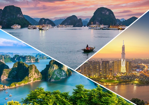 Circuit Découverte du Nord au Sud Vietnam & croisière prestige sur le Bassac Mekong 4/5* Circuit Découverte du Nord au Sud Vietnam & croisière prestige sur le Bassac Mekong 4/5*
