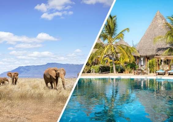 Hôtel Exploreans Malaika Villas & Beach Club 3* by Ôvoyages + Safari 1 Nuit dans le Parc National de Tsavo Est Hôtel Exploreans Malaika Villas & Beach Club 3* by Ôvoyages + Safari 1 Nuit dans le Parc National de Tsavo Est