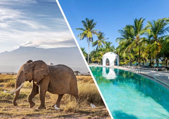Combiné Ôclub Experience Sun Palm Beach Hotel & Resort 4* + Safari 2 nuits dans le parc national de Tsavo Combiné Ôclub Experience Sun Palm Beach Hotel & Resort 4* + Safari 2 nuits dans le parc national de Tsavo