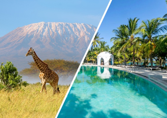 Combiné Ôclub Experience Sun Palm Beach Hotel & Resort 4* + Safari 3 nuits dans le parc national de Tsavo Combiné Ôclub Experience Sun Palm Beach Hotel & Resort 4* + Safari 3 nuits dans le parc national de Tsavo