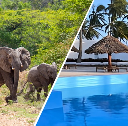 Combiné SBH Kilindini 5* & Safari 2 nuits dans la réserve de Selous en avion, Combiné Tanzanie, Zanzibar par Ôvoyages Combiné SBH Kilindini 5* & Safari 2 nuits dans la réserve de Selous en avion, Combiné Tanzanie, Zanzibar par Ôvoyages