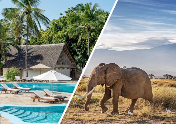 Combiné Circuit Amboseli, Tsavo Ouest & Est en 5 nuits + Ôclub Select Diamonds Malindi 5* Combiné Circuit Amboseli, Tsavo Ouest & Est en 5 nuits + Ôclub Select Diamonds Malindi 5*