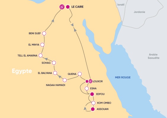 Croisière Collection - Le Grand Nil 5*, de Louxor au Caire Croisière Collection - Le Grand Nil 5*, de Louxor au Caire