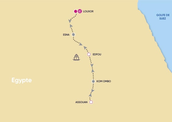 Croisière Ô Soleil 5* sur le Nil avec 10 visites incluses Croisière Ô Soleil 5* sur le Nil avec 10 visites incluses