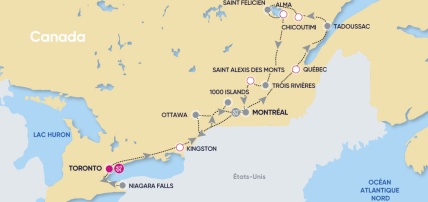Circuit Balade au Canada de l’Est 2* & 3*, Circuit Canada par Ôvoyages Circuit Balade au Canada de l’Est 2* & 3*, Circuit Canada par Ôvoyages