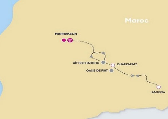 Circuit Camel Express en Riad de Charme 3* Circuit Camel Express en Riad de Charme 3*
