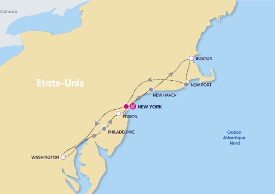 Circuit Capitales de l'Est des États-Unis Circuit Capitales de l'Est des États-Unis