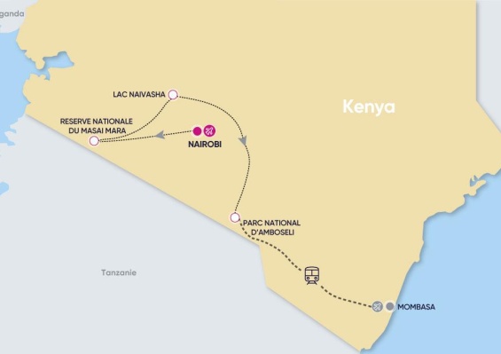 Circuit Safari Inoubliable au Kenya 4*/5* Circuit Safari Inoubliable au Kenya 4*/5*