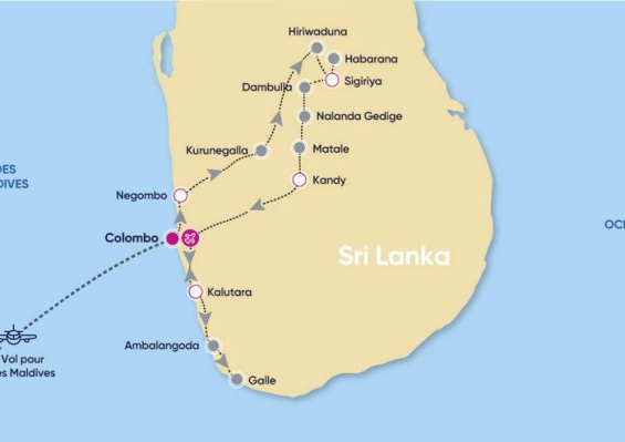 Circuit Incontournables du Sri Lanka & plages des Maldives 4* Circuit Incontournables du Sri Lanka & plages des Maldives 4*