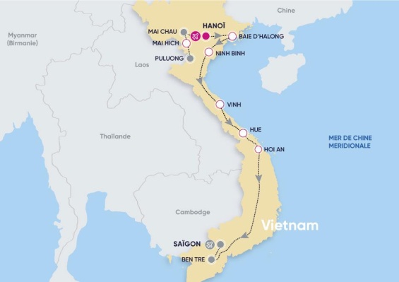 Circuit Paysages Majestueux du Vietnam 4*/5* Circuit Paysages Majestueux du Vietnam 4*/5*