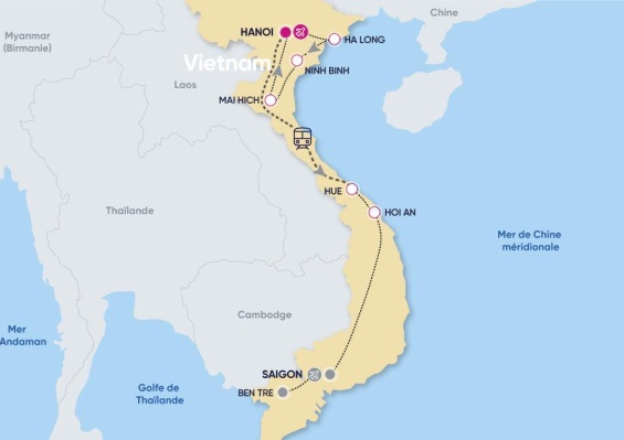Circuit Le Vietnam Authentique 4*/5* Circuit Le Vietnam Authentique 4*/5*