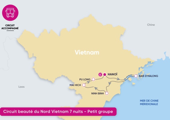 Circuit Beauté du Nord Vietnam 4/5* - En petit groupe Circuit Beauté du Nord Vietnam 4/5* - En petit groupe