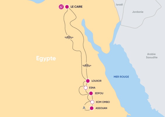 Croisière Ôclub 5* avec visites & Grand musée du Caire Croisière Ôclub 5* avec visites & Grand musée du Caire
