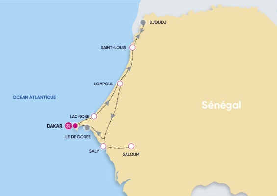 Circuit Merveilles du Sénégal 3* Circuit Merveilles du Sénégal 3*