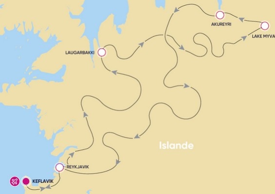 Autotour Sources Chaudes & Route Arctique 3* Autotour Sources Chaudes & Route Arctique 3*