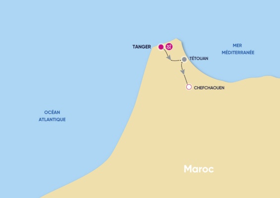Circuit Tanger Tétouan Chefchaouen 3* Circuit Tanger Tétouan Chefchaouen 3*