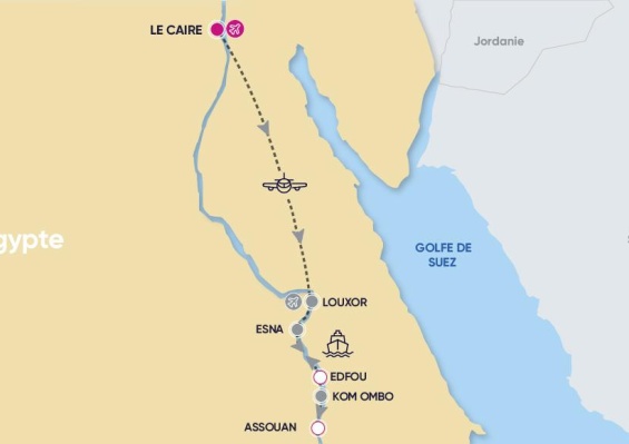 Combiné Perles du Nil 5* avec visites & Grand musée du Caire Combiné Perles du Nil 5* avec visites & Grand musée du Caire